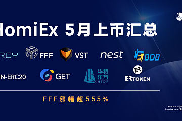 HomiEx（红米）交易所5月上币汇总