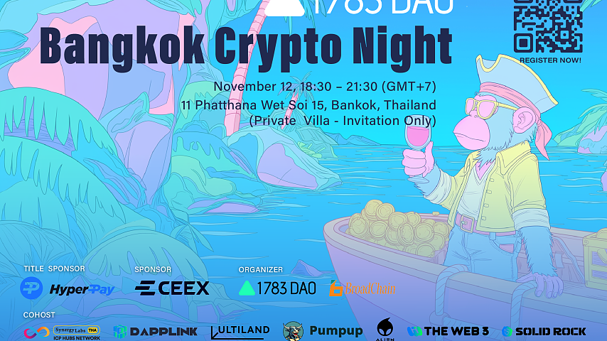 1783DAO Bangkok Crypto Night (Devcon Side Event)