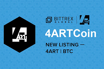 Bittrex Global上线4ARTCoin (4ART)通证