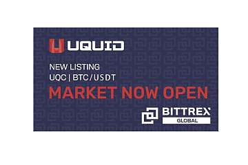 Bittrex Global上线Uquid Coin (UQC)通证