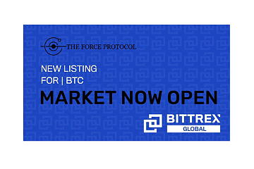 Bittrex Global上线Force Protocol (FOR)通证