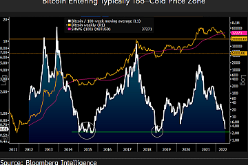 Bloomberg Intelligence策略师Mike McGlone：2万美元可能是比特币的重要支撑价位