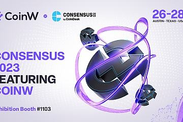 CoinW即将出席CONSENSUS 2023 ，共同打造金融和新数字经济的未来