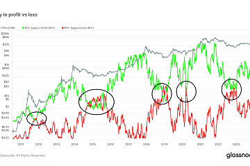 近89%比特币供应浮盈，或预示市场即将见顶