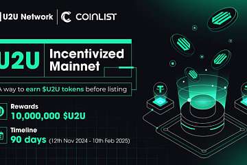 DePIN项目U2U Network登陆CoinList，并启动激励计划