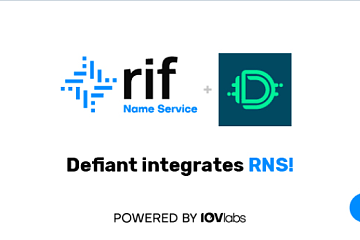 现在大家可以在definat的P2P钱包上使用RNS服务啦