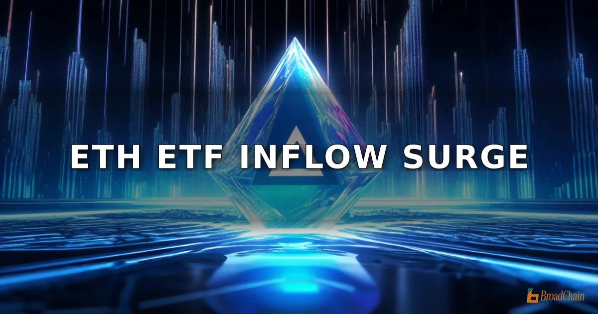 以太坊现货ETF上周（3月2日至3月6日）净流入2356万美元，贝莱德ETHA净流入1.33亿美元居首