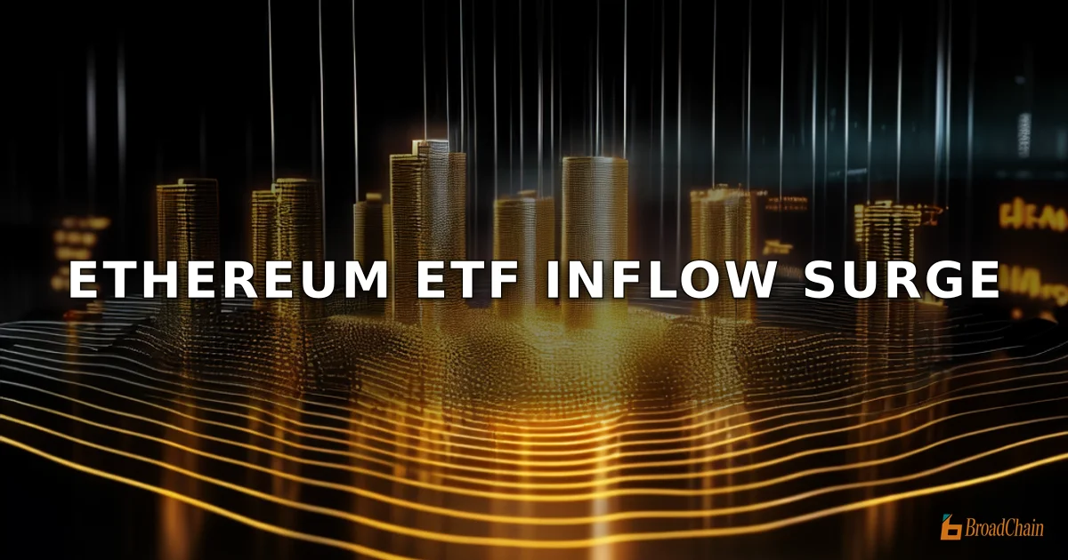 3月13日以太坊现货ETF净流入2669万美元，持续4日净流入