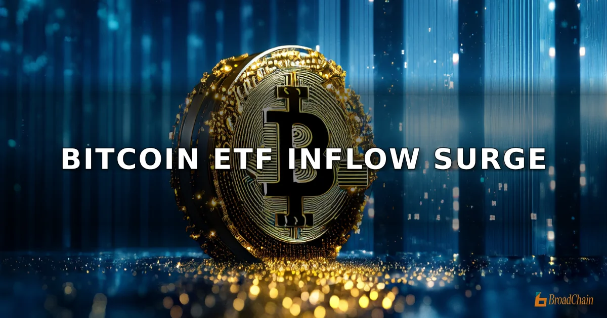 3月13日比特币现货ETF净流入1.8亿美元，持续5日净流入