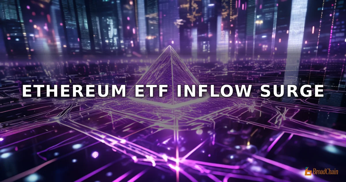 3月16日以太坊现货ETF净流入3589万美元，持续5日净流入