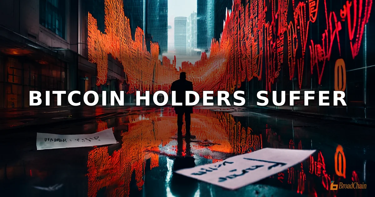 比特币短期持有者亏损扩大，MVRV指标坠入熊市区间