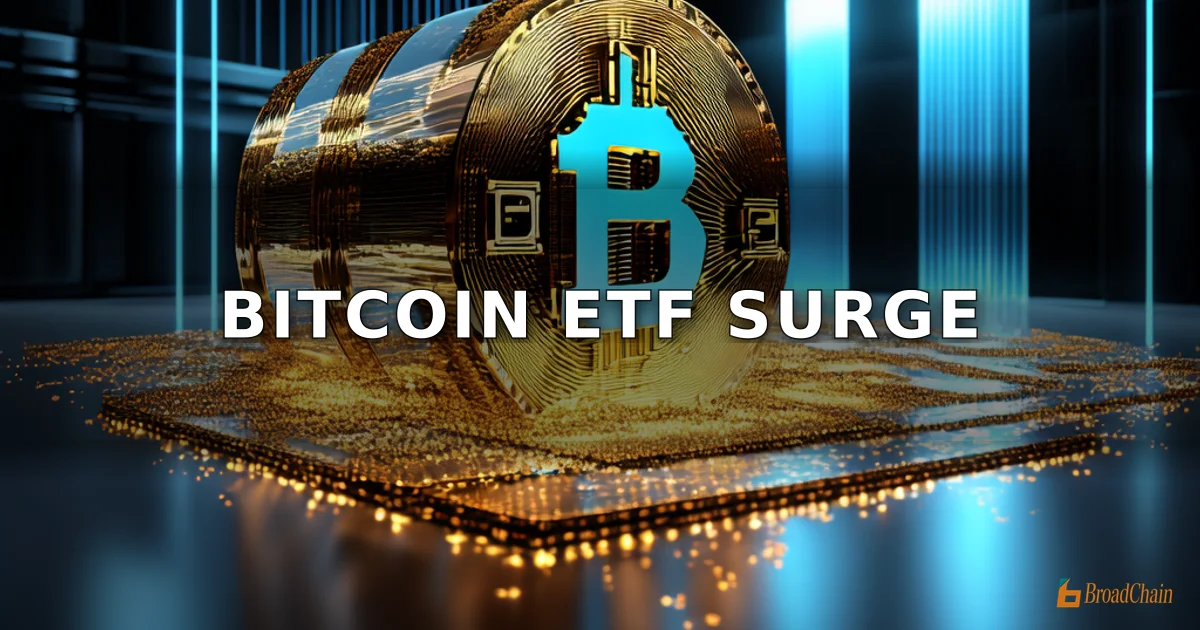 3月31日比特币现货ETF净流入1.18亿美元，贝莱德IBIT净流入9842万美元居首