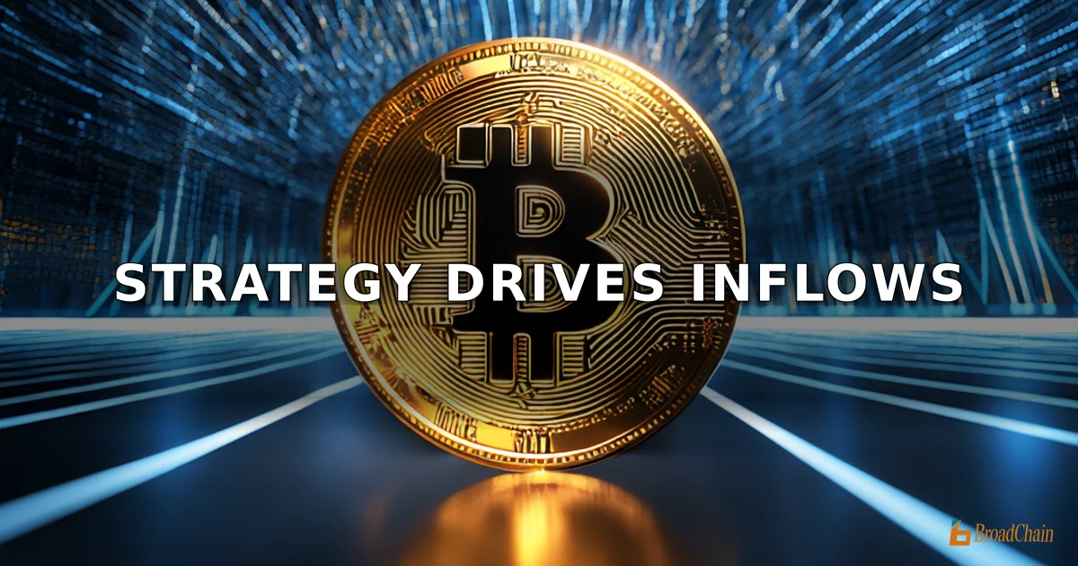 摩根大通：Strategy是比特币资金流入的主要因素