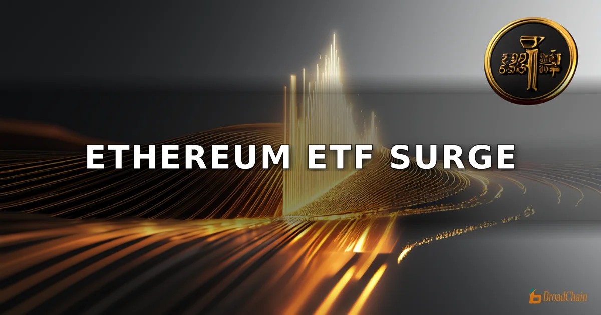 以太坊现货ETF上周（4月6日至4月10日）净流入1.87亿美元，贝莱德ETHA净流入1.68亿美元居首