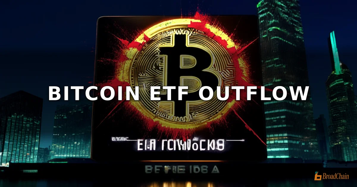 4月13日比特币现货ETF净流出2.91亿美元，富达FBTC净流出2.29亿美元居首