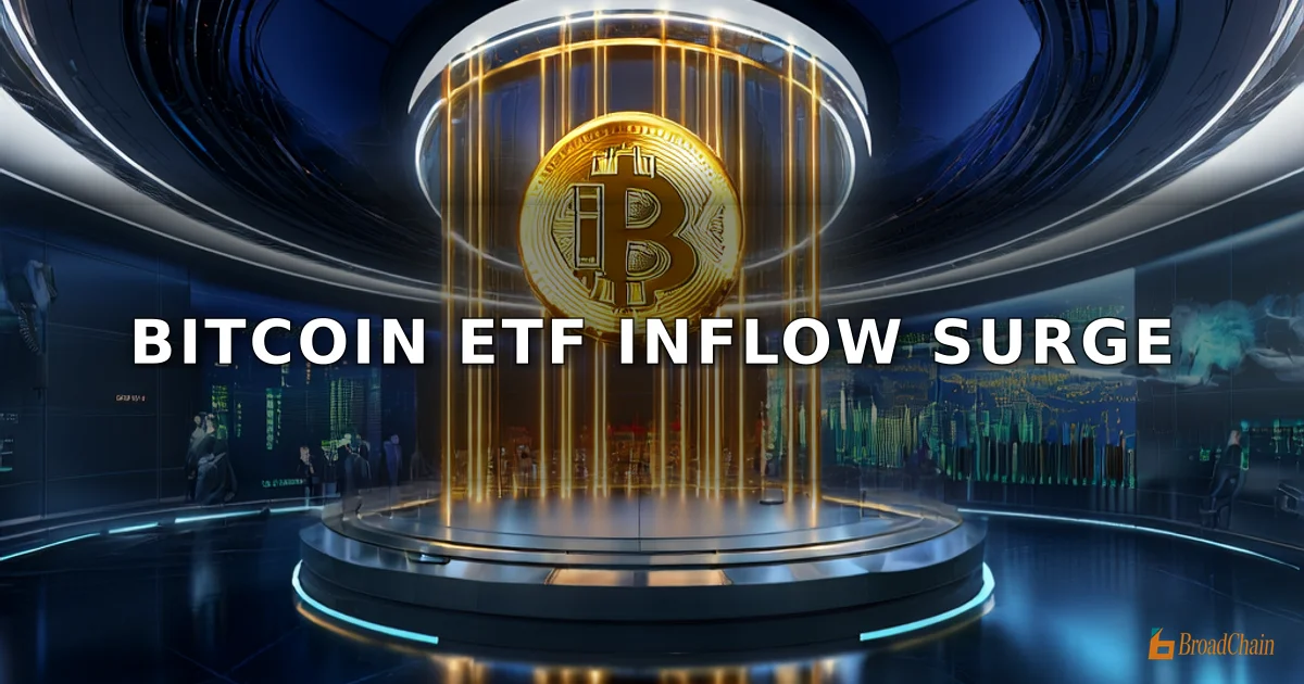 4月14日比特币现货ETF净流入4.11亿美元，贝莱德IBIT净流入2.14亿美元居首