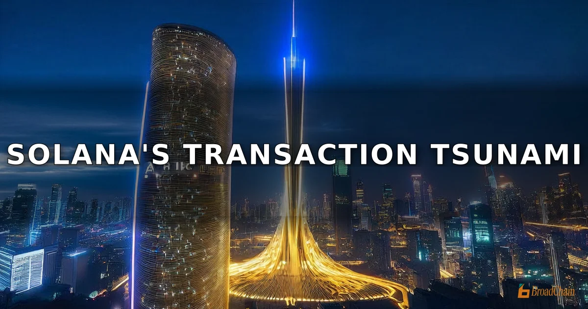 Solana上月处理近90亿笔交易远超以太坊，西联汇款等机构加速入驻