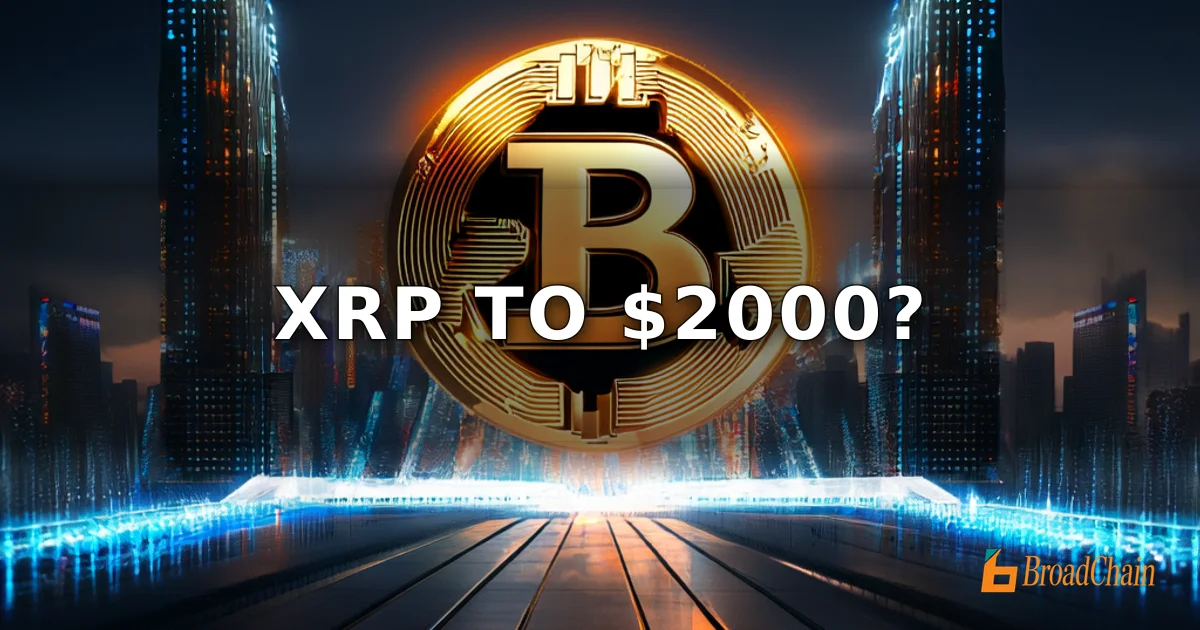 XRP若捕获SWIFT 50%流量，价格或达1500-2000美元