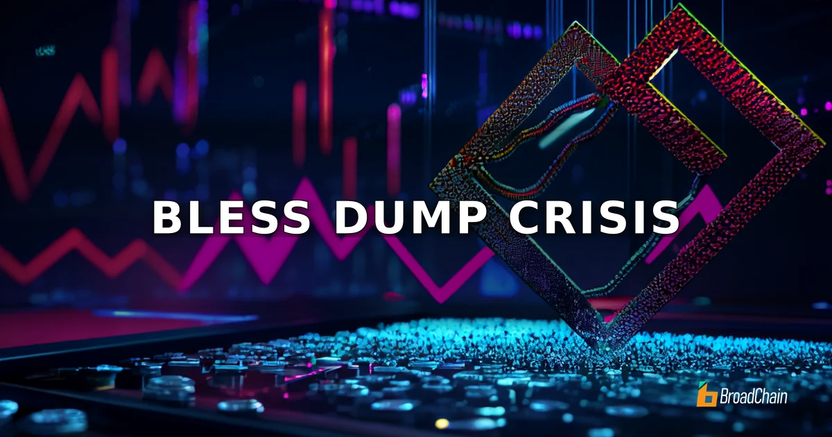 Bless项目团队跨链抛售1亿枚BLESS，累计卖出5亿枚